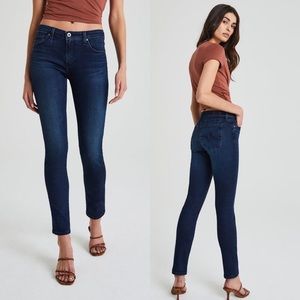 NWT AG the Prima Cigarette Jeans Valiant Dark